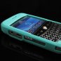 Premium Grip Soft Silicone Skin Cover Case for BlackBerry BOLD 9000 - Turquoise