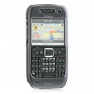 Hard Plastic Frost Cover Case for Nokia E71 - Smoke