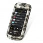 Hard Plastic Design Cover Case for Samsung Instinct S30 - Black Check