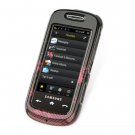Hard Plastic Design Cover Case for Samsung Instinct S30 - Carbon Fiber Heart