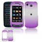 Hard Plastic Frost Cover Case for Samsung Impression A877 (AT&T) - Purple