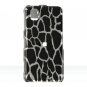 Hard Plastic Design Cover Case for Samsung Finesse R810 (MetroPCS) - Black Giraffe