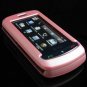 Hard Plastic Full View Rubber Feel Cover Case for LG Xenon GR500 (AT&T) - Baby Pink