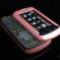 Hard Plastic Full View Rubber Feel Cover Case for LG Xenon GR500 (AT&T) - Baby Pink