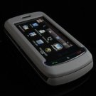 Hard Plastic Full View Rubber Feel Cover Case for LG Xenon GR500 (AT&T) - Gray