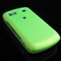 Hard Plastic Full View Rubber Feel Cover Case for LG Xenon GR500 (AT&T) - Neon Green