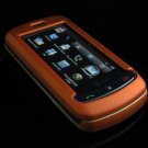 Hard Plastic Full View Rubber Feel Cover Case for LG Xenon GR500 (AT&T) - Orange