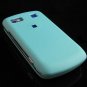 Hard Plastic Full View Rubber Feel Cover Case for LG Xenon GR500 (AT&T) - Turquoise