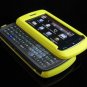 Hard Plastic Full View Rubber Feel Cover Case for LG Xenon GR500 (AT&T) - Yellow