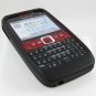 Soft Rubber Silicone Skin Cover Case for Nokia E63 - Black