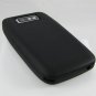 Soft Rubber Silicone Skin Cover Case for Nokia E63 - Black