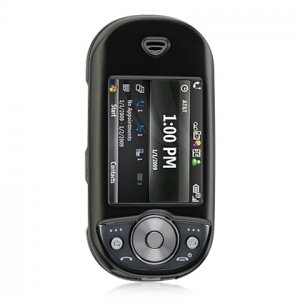 Hard Plastic Rubber Feel Cover Case for Pantech Matrix Pro C820 - Black