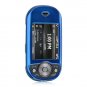 Hard Plastic Rubber Feel Cover Case for Pantech Matrix Pro C820 - Blue