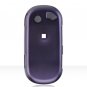 Hard Plastic Rubber Feel Cover Case for Pantech Matrix Pro C820 - Purple
