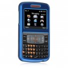 Hard Plastic Rubber Feel Cover Case for Samsung Magnet A257 (AT&T) - Blue