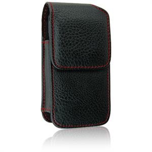 Vertical Leather Pouch with Red Stich for Palm Pre (Sprint)