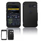 Hard Plastic Rubber Feel Cover Case for Sanyo 2700 - Black