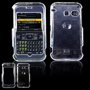 Hard Plastic Shield Protector Cover Case for Sanyo 2700 - Clear