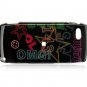 Hard Plastic Design Cover Case for Sidekick LX 2009 - Black Style 1