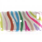 Hard Plastic Design Cover Case for Sidekick LX 2009 - Rainbow Stripes