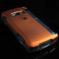 Hard Plastic Rubber Feel Cover Case for LG enV3 VX9200 (Verizon) - Dark Orange