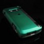 Hard Plastic Rubber Feel Case for LG enV Touch VX11000 (Verizon) - Dark Green