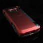 Hard Plastic Rubber Feel Case for LG enV Touch VX11000 (Verizon) - Dark Red