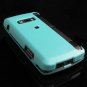Hard Plastic Rubber Feel Case for LG enV Touch VX11000 (Verizon) - Turquoise