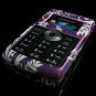 Hard Plastic Design Cover Case for LG enV3 VX9200 (Verizon) - Purple Vine