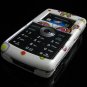 Hard Plastic Design Cover Case for LG enV3 VX9200 (Verizon) - White Butterfly