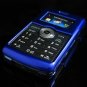Hard Plastic Glossy Rim Cover Case for LG enV3 VX9200 (Verizon) - Blue