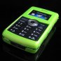 Hard Plastic Glossy Rim Cover Case for LG enV3 VX9200 (Verizon) - Green
