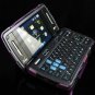 Hard Plastic Glossy Rim Cover Case for LG enV3 VX9200 (Verizon) - Hot Pink