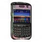 Hard Plastic Design Cover Case for BlackBerry Tour 9600/9630 - Black Text Style #1