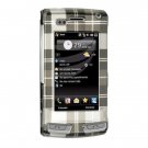 Hard Plastic Design Cover Case for LG Incite CT810 (AT&T) - Black Check
