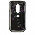 Hard Plastic Design Cover Case for HTC Dash 3G - Black Star Burst