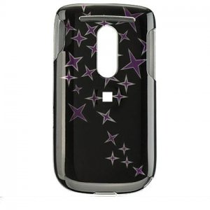 Hard Plastic Design Cover Case for HTC Dash 3G - Black Star Burst