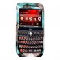 Hard Plastic Design Cover Case for HTC Dash 3G - Blue Diagonal Check