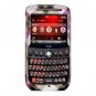 Hard Plastic Design Cover Case for HTC Dash 3G - Hot Pink Diagonal Check