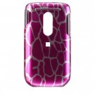 Hard Plastic Design Cover Case for HTC Dash 3G - Hot Pink Giraffe
