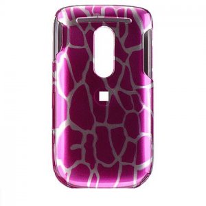 Hard Plastic Design Cover Case for HTC Dash 3G - Hot Pink Giraffe