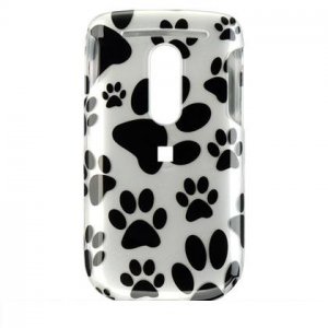 Hard Plastic Design Cover Case for HTC Dash 3G - White Dog Paw