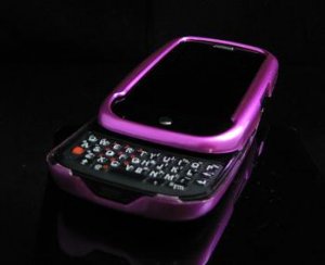 Hard Plastic Glossy Smooth Shield Cover Case for Palm Pre - Rose Pink