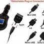 Elite Multi-Car Charger with Smart Display & IC Chip Protection for Nokia E71