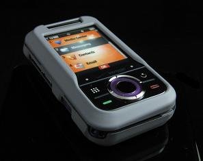 Hard Plastic Rubber Feel Cover Case for Motorola Rival A455 (Verizon) - Gray
