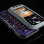 Hard Plastic Rubber Feel Cover Case for Motorola Rival A455 (Verizon) - Gray