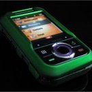 Hard Plastic Rubber Feel Cover Case for Motorola Rival A455 (Verizon) - Green