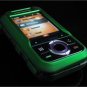 Hard Plastic Rubber Feel Cover Case for Motorola Rival A455 (Verizon) - Green