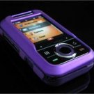 Hard Plastic Rubber Feel Cover Case for Motorola Rival A455 (Verizon) - Purple