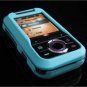 Hard Plastic Rubber Feel Cover Case for Motorola Rival A455 (Verizon) - Turquoise
